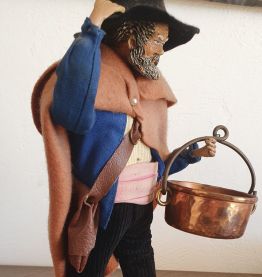 Santon de Provence - estampillé Veyrier.