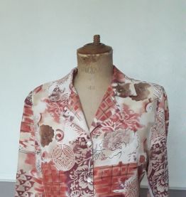 Adorable chemisier vintage, 80s