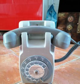 Téléphone Mural,CDT, 1973. Beige.Ericsson.PTT