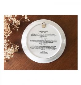 Assiette Villeroy et Boch signée Laplau vintage 