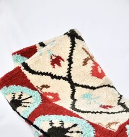 Tapis en laine fait main