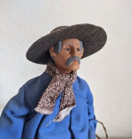 Santon provençal - Le Fermier à la Ca