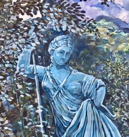 Toile décorative peinte