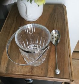 Seau à glaçons et sa cuillère 