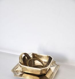 Vide poche 2 pièces en Bronze