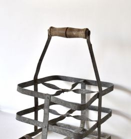 Porte bouteilles en verre