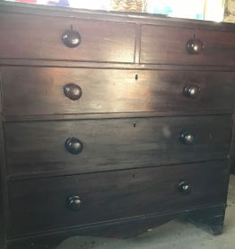 commode anglaise année 30