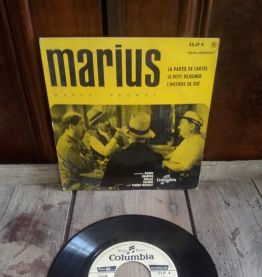45 tours Marius de Marcel Pagnol (1957)