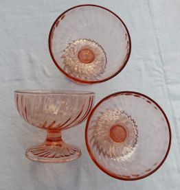 Lot 6 coupes Rosaline de Luminarc
