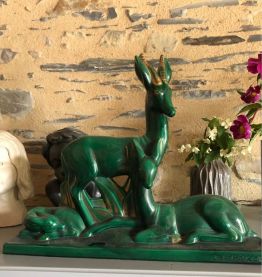 Faïence Charles Lemanceau Art sculpture