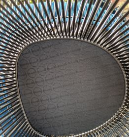 6 chaises - Warren Platner édition Knoll 