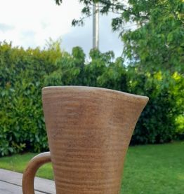 Carafe/pichet en grès vernissé, Digoin France 1950/1960