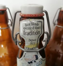 Bouteilles de bière d'Alsace '' FISHER '' 