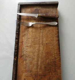 Planche à découper vintage 