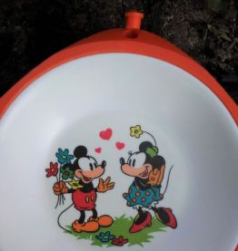 Assiette à bouillie vintage - Walt Disney productions 