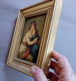 Miniature, reproduction en tissu