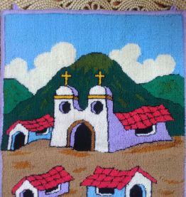 Tapisserie murale (Amérique du sud)