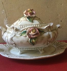 Soupière italienne Capodimonte