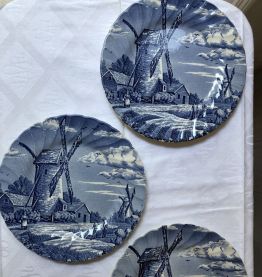 Assiettes plates Myott Meakin 1982