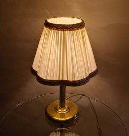 lampe de chevet laiton  1950   28x12