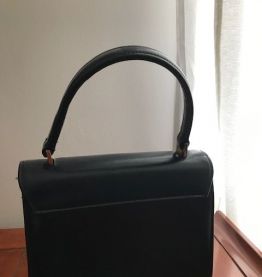 sac à main bleu nuit vintage