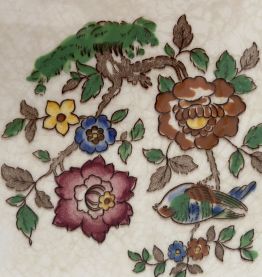 plat à gâteau années 50