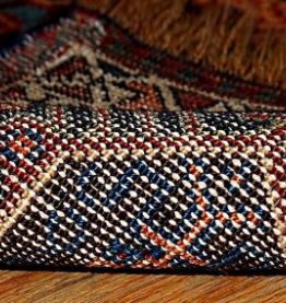 Tapis ancien Persan Khamseh fait main, 1B318