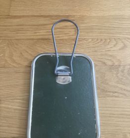 Miroir barbier vintage 10x15 cm