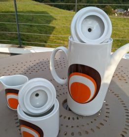 Service à café 1970 porcelaine Bavaria