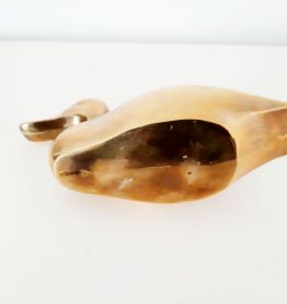 bibelot canard en laiton