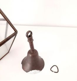 Luminaire Suspension année 70 métal filaire