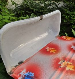 Porte louches émaillé