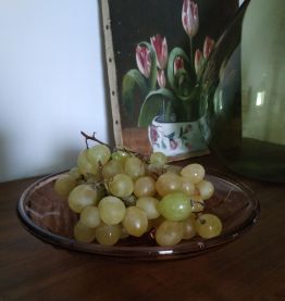 Coupe à fruits en verre