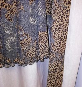 Chemise print animal vintage 