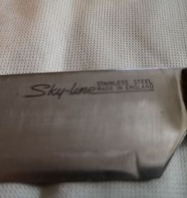 ancien couteau de cuisine SKY-LINE anglais 
