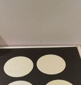 4 Sous de verre à fleur 