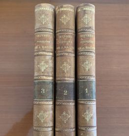 Œuvres poétiques de Jean Racine en 3 tomes 1886
