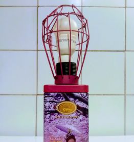 Lampe de boîte à thé de style vintage