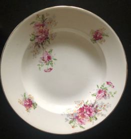assiettes vintage terre de fer