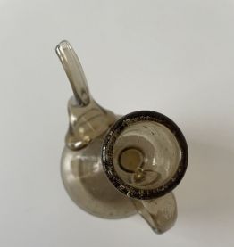 Flacon "théière" - Verrerie de Bendor