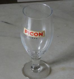 verre collector PICON avec son étui