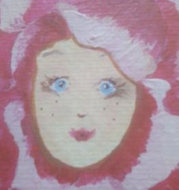 L'esprit de la rose : peinture originale