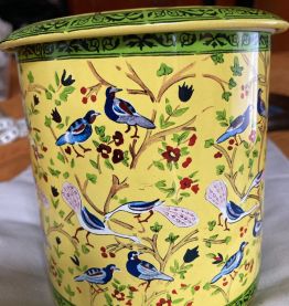 Jolie boîte métal sérigraphié