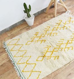 149x90cm Tapis berbere marocain 
