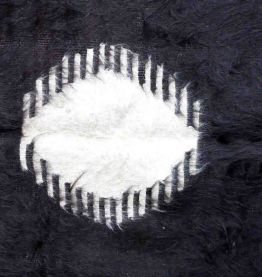 Tapis vintage Persan Angora fait main, 1P73