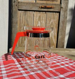 Cafetière en verre vintage La Meilleure