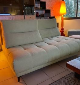 Banquette 2 places - Dossiers avance-recule