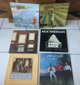 6 vinyles Genesis, Emerson Lake Palmer