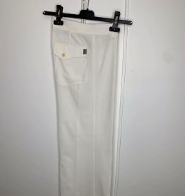 Pantalon droit blanc Cop Copine