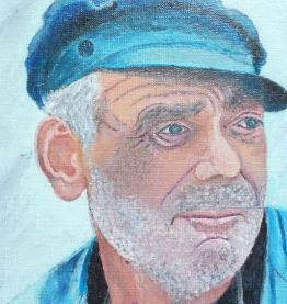 Toile Marin pêcheur